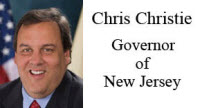 Chris Christie, Governor of New Jersey